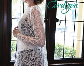 PDF Lemon Squeeze Cardigan Pattern by Snapdragon Studios