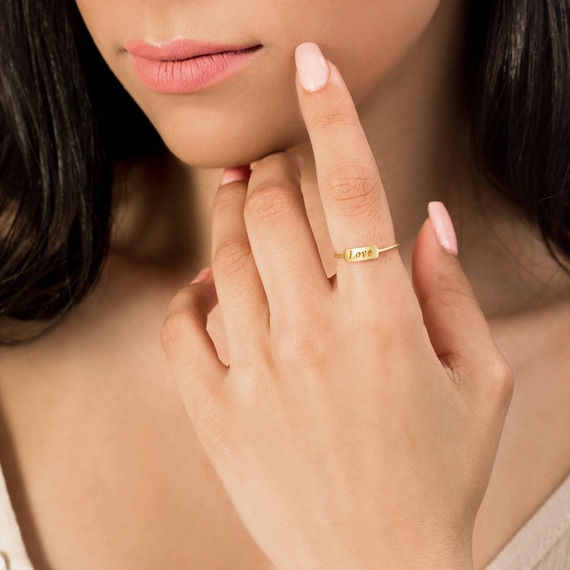 love ring stack