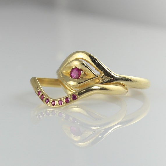 gold ring set women