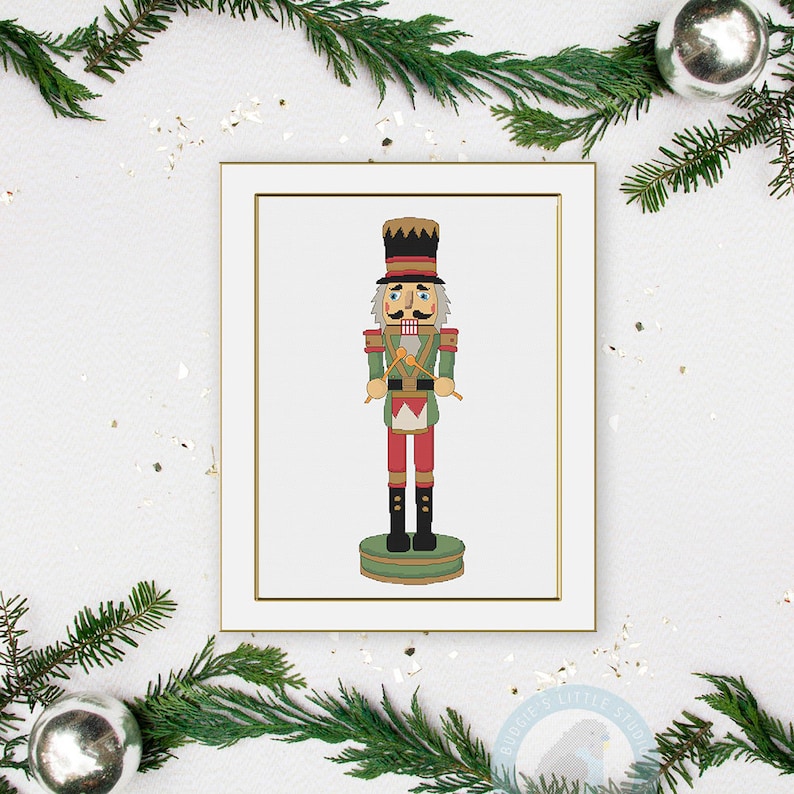 Nutcracker Cross Stitch Pattern | Etsy