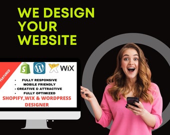 Ecommerce Web Design | Custom Website Design | WordPress Websites | Buy Online Store | Website Template | SEO Optimized Web Design | P