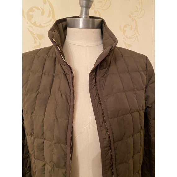 J.Crew Quilted 70% Goose Down Jacket Ladies Small - image 4