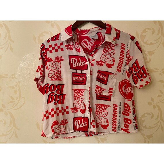 Shoney's Big Boy Vintage Shirt Size Ladies Medium Etsy