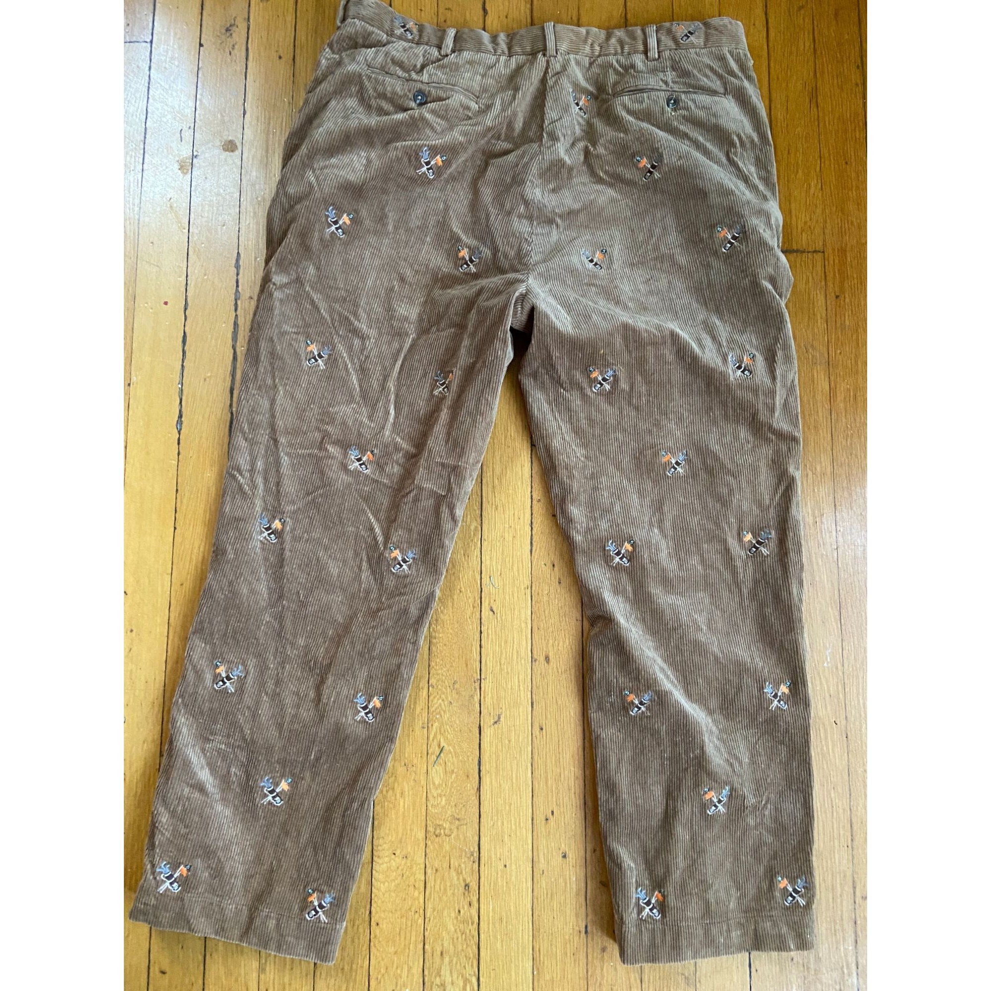 Polo Golf Ralph Lauren Brown Corduroy Pants 40/29 - Etsy Norway