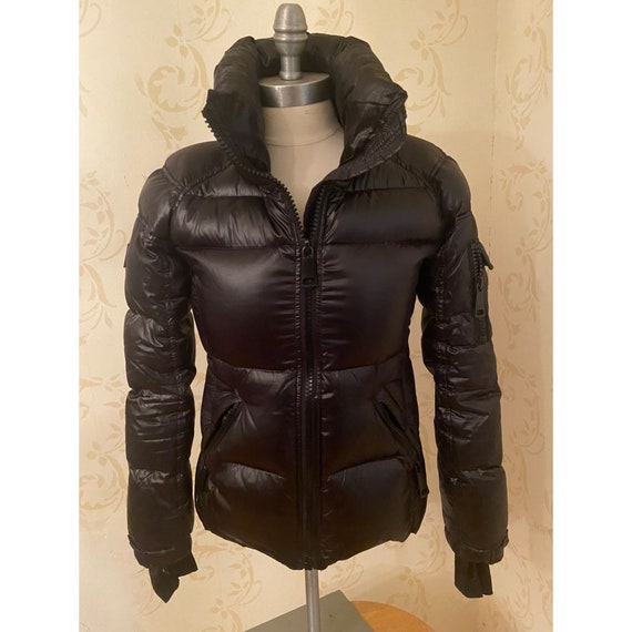 Ladies XS SAM New York Black Goose Puffer Jacket … - image 1