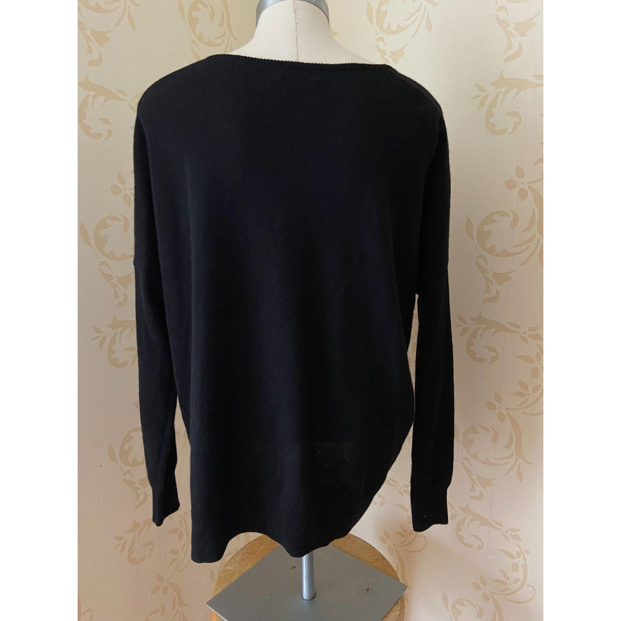 Aqua Cashmere 100 Cashmere Sweater Ladies Small Etsy Australia