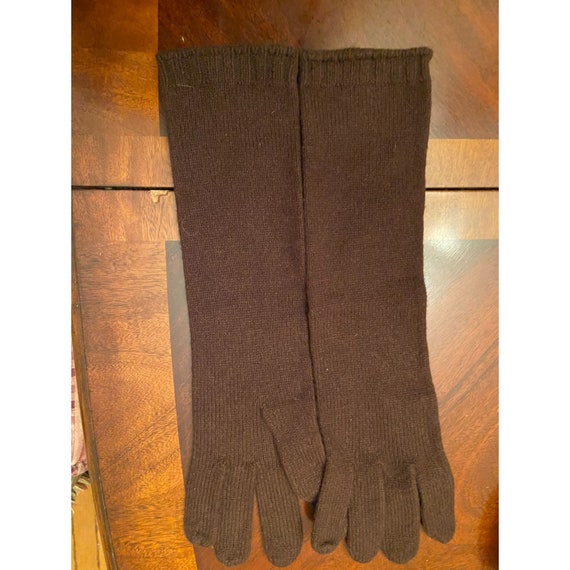 Vintage Scotland Glascott 60% Cashmere Gloves - image 2