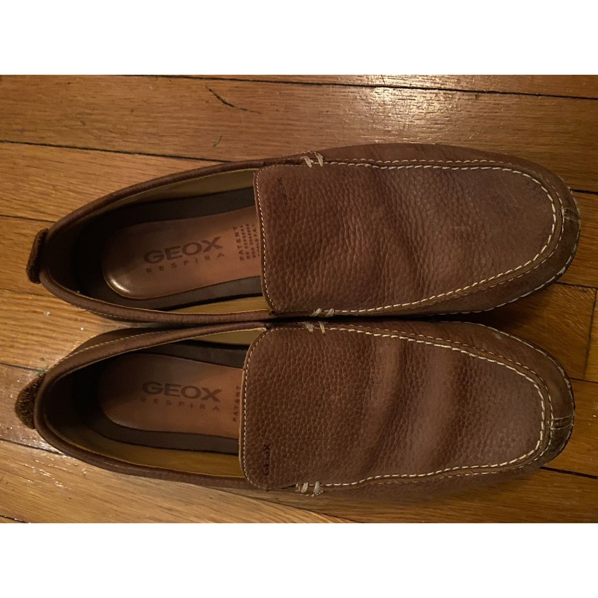 Respira 100% Leather Loafers Mens Size 45/12 Beautiful Etsy