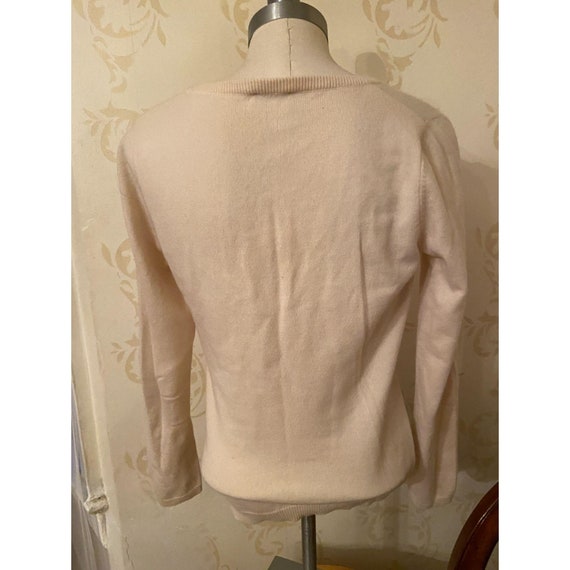 Brunello Cucinelli Cashmere Ivory Sweater Ladies … - image 4