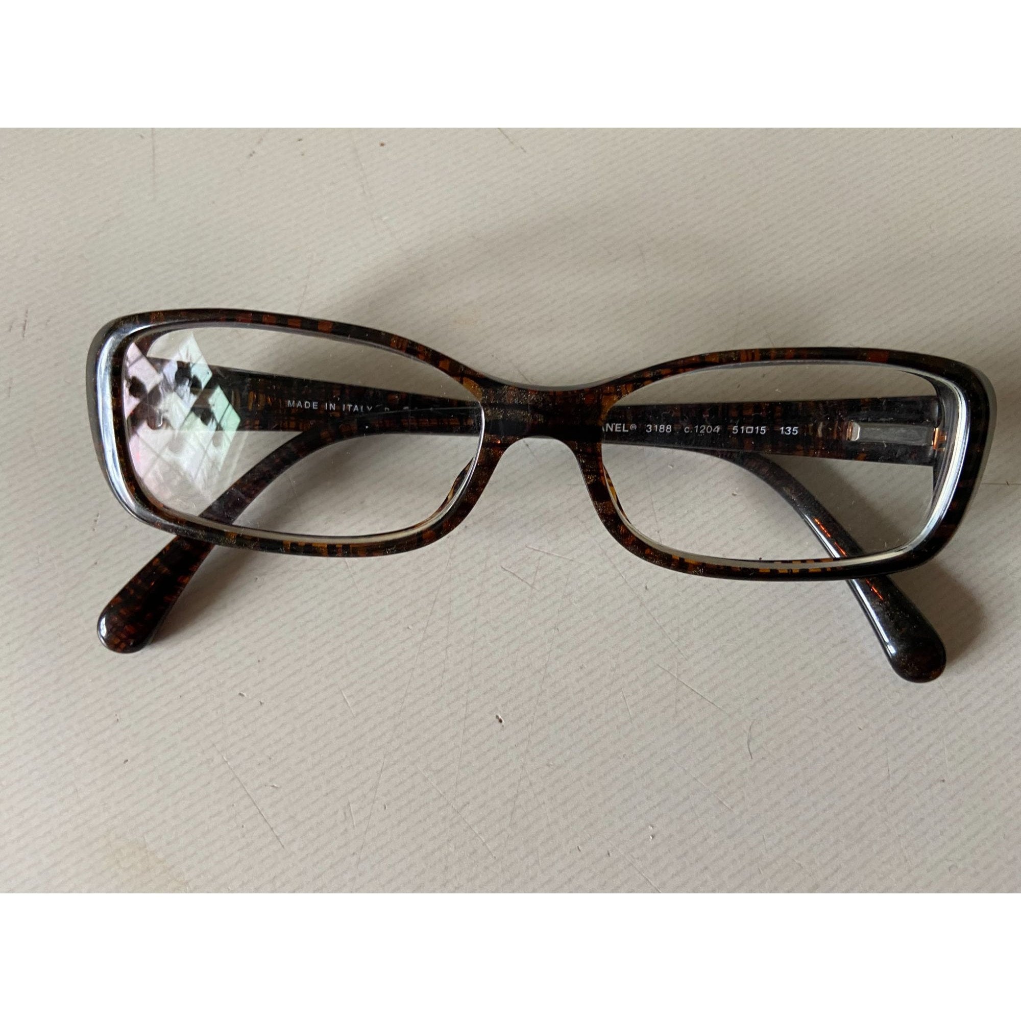 CHANEL 3384 c.1090 Eyewear 52mm FRAMES Eyeglasses RX Optical Glasses New -  Italy - GGV Eyewear