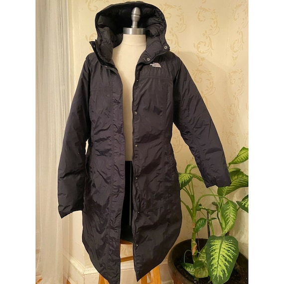 The North Face Long Black Down Jacket Puffer Ladie