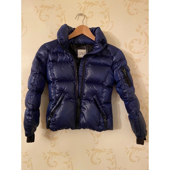 Sam New York Blue Puffer Jacket Girls 