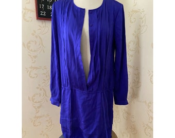 Diane von Furstenberg 100% Silk Lined Dress Size 6