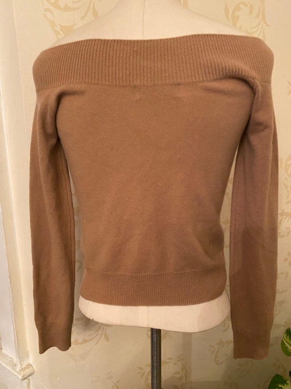New! Vincent Miller Fitted Boatneck 100% Cashmere