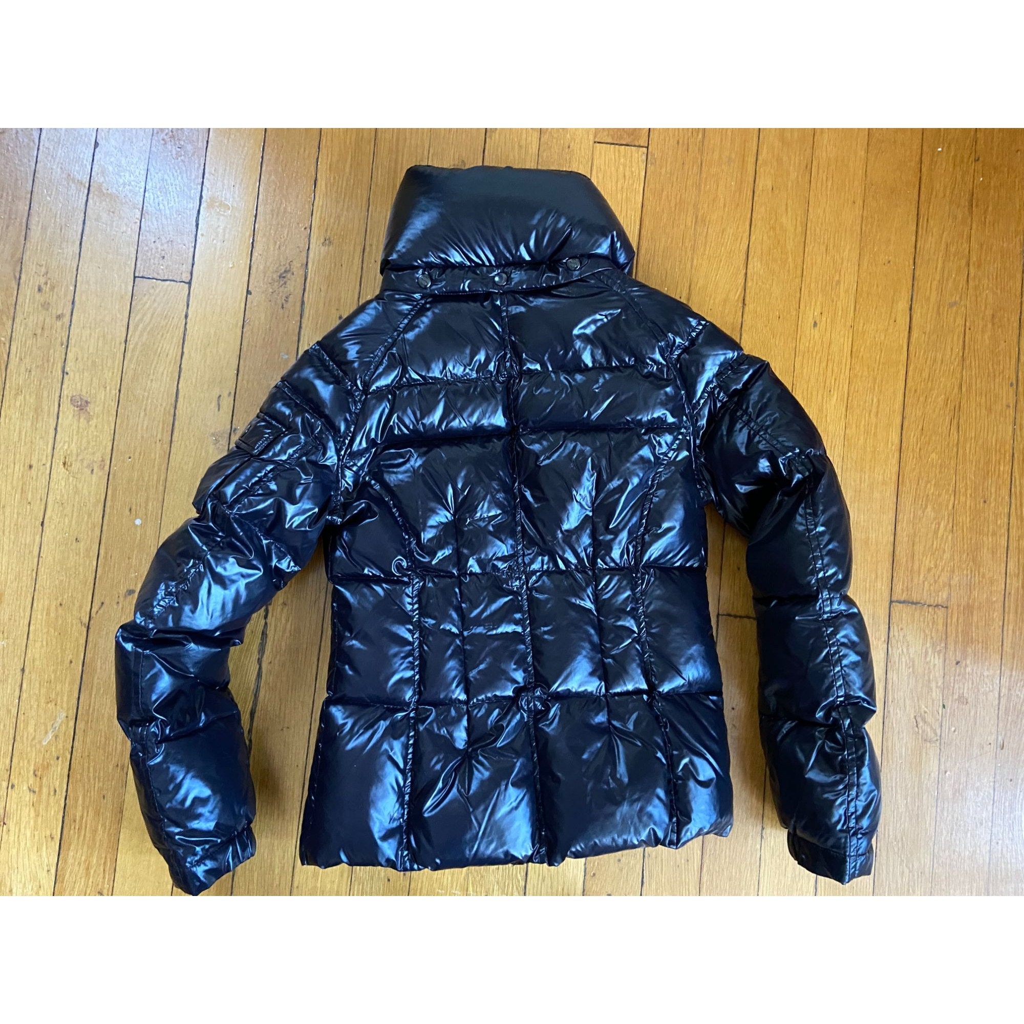 S13 Black Beautiful Puffer Jacket Girls 