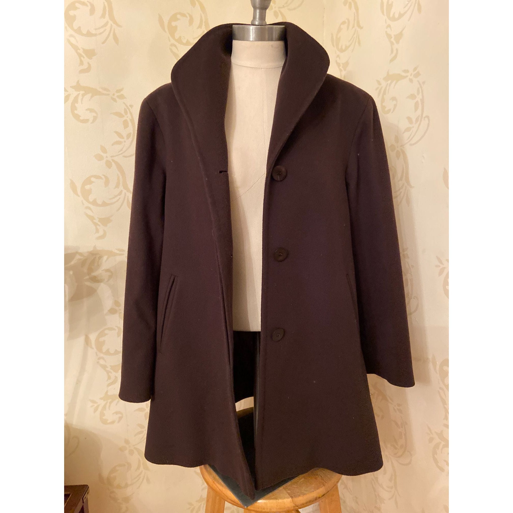wool coat size 6