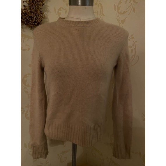 Cashmere Beige Sweater Ladies XS 