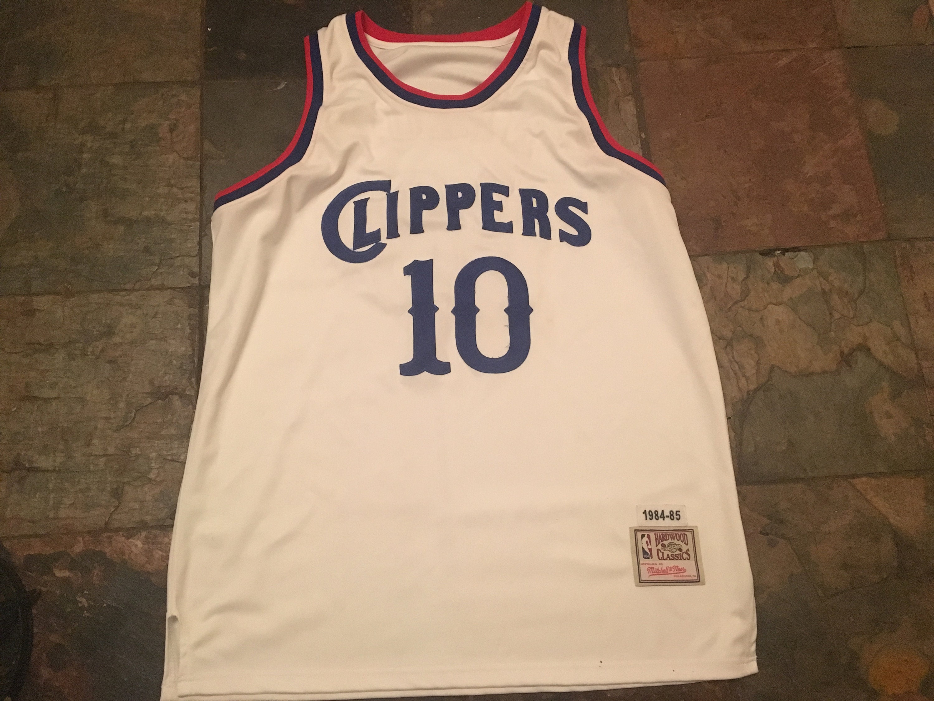 Vintage Hardwood Classics NBA San Diego Clippers Basketball Jersey Mens XXL