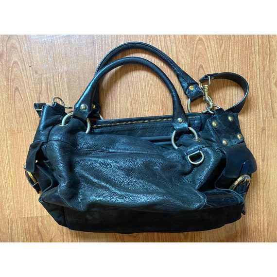 Italy Gianni Chiarini Black Leather Handbag - Etsy