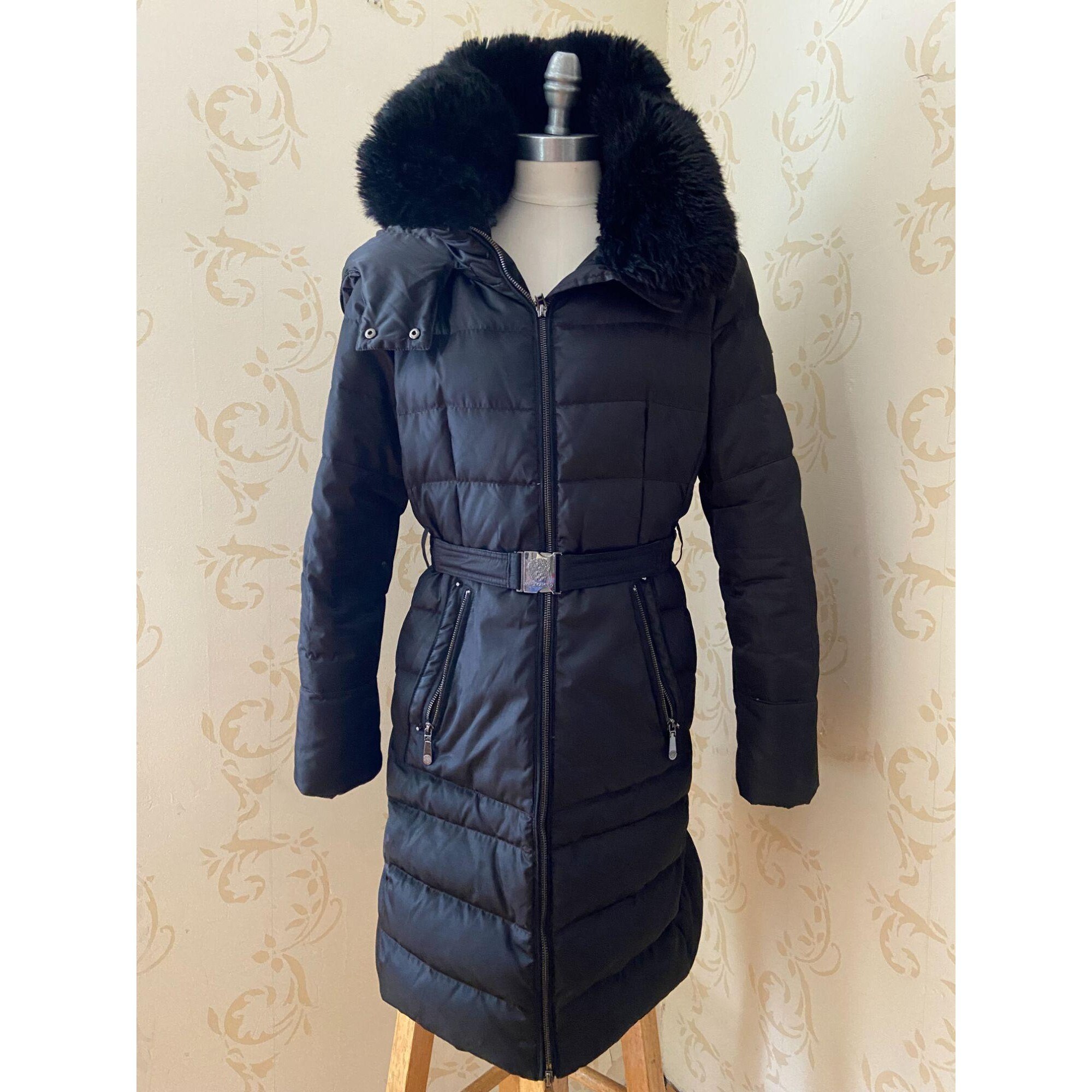 vince camuto long puffer coat