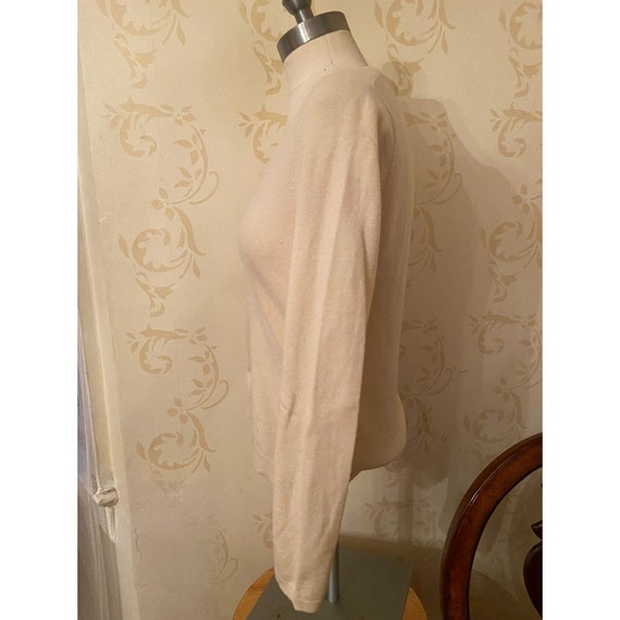 Brunello Cucinelli Cashmere Ivory Sweater Ladies … - image 2