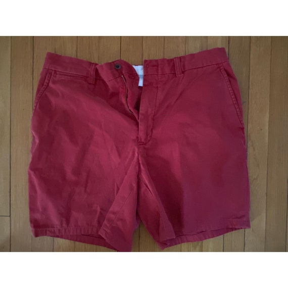 Men's Size 36 Polo Ralph Lauren Dark Red Chino Shorts 