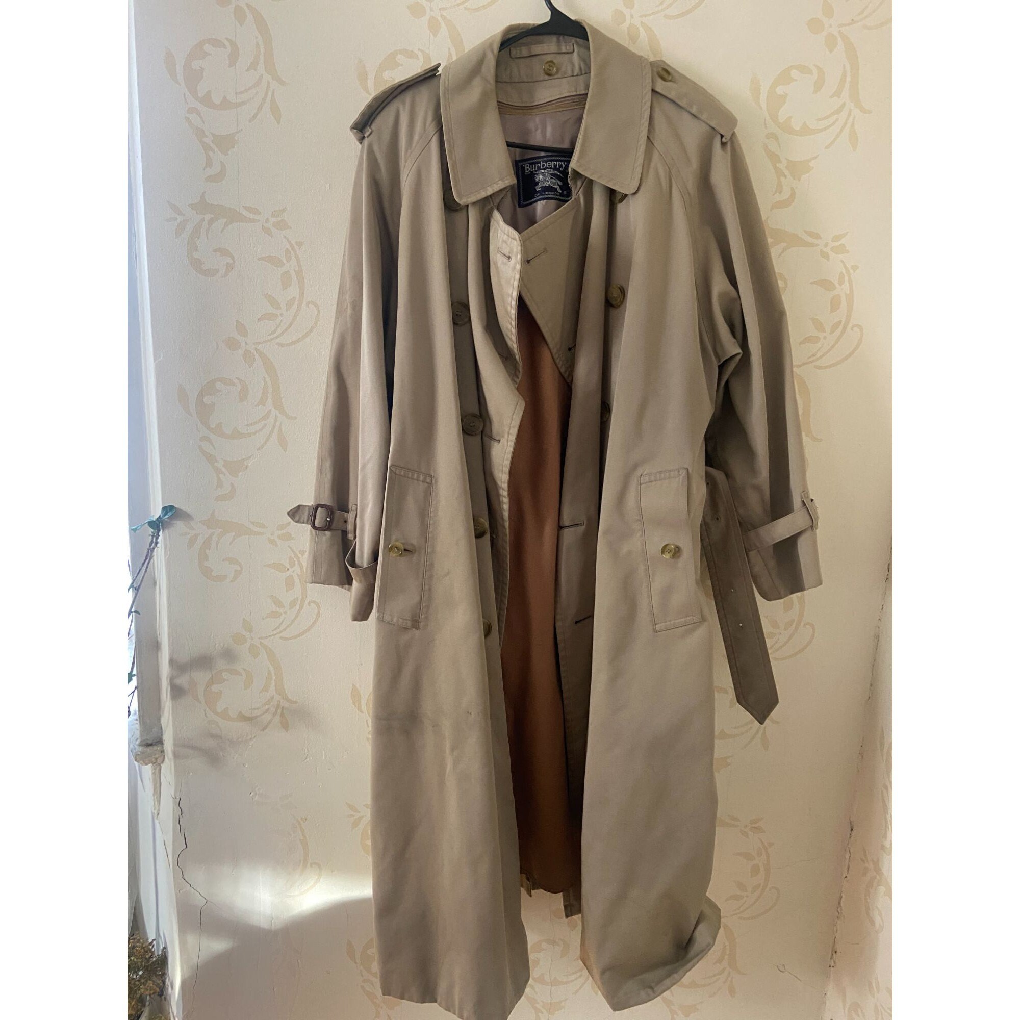 Burberry Lined Coat - Etsy
