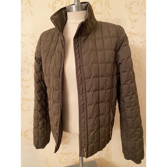 J.Crew Quilted 70% Goose Down Jacket Ladies Small - image 1