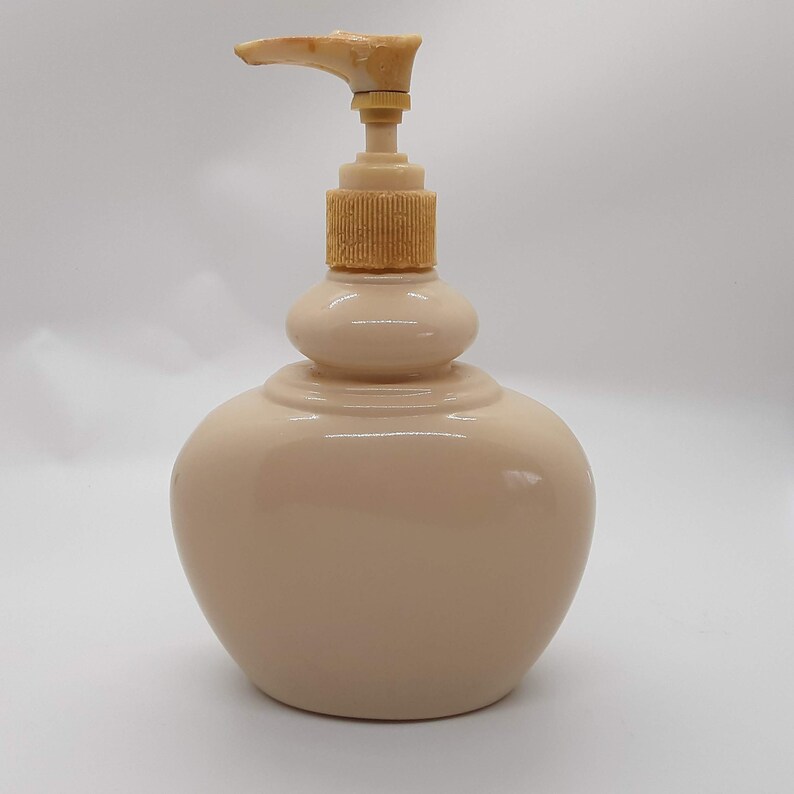 Avon Vintage Lotion/Soap Dispenser Carnation design Etsy