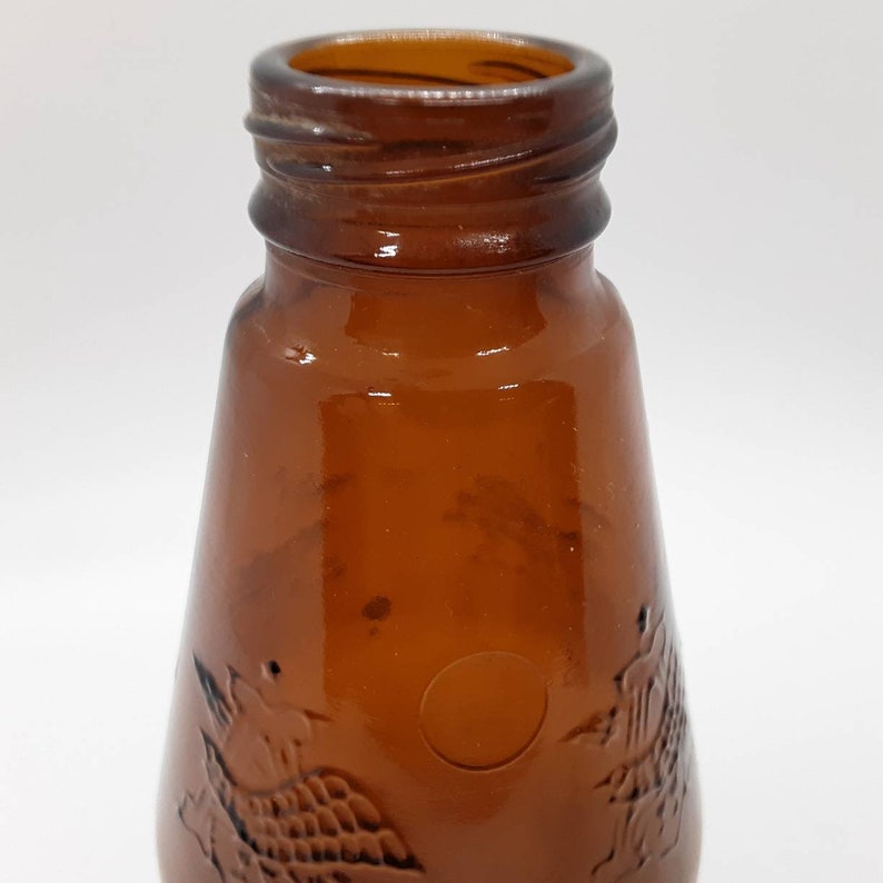 7 oz Anheuser Busch pony beer bottle vintage Rare Brown Etsy