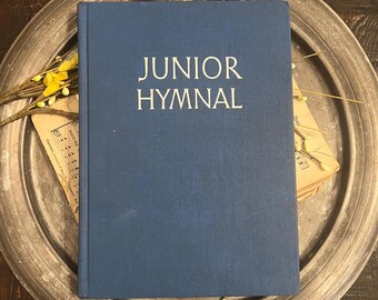Vintage 1964 Junior Hymnal Hardcover Book