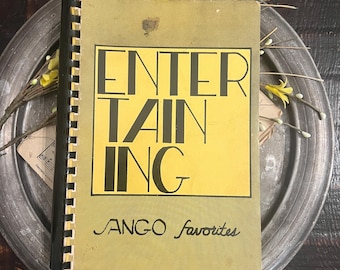 Vintage 1976 Entertaining Jango Favorites Recipe Cookbook