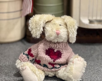 Vintage Boyds Bears & Friends Hopkins Bunny Rabbit Bearwear Tags Retired Collection