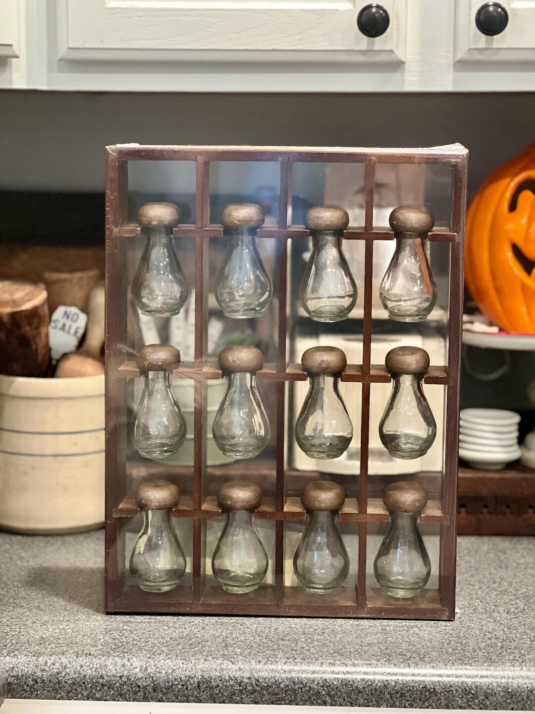 Mid-century Julie Pomerantz Goodwood Spice Rack // NOS, Vintage Spice ...