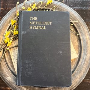 Vintage 1939 The Methodist Hymnal Book