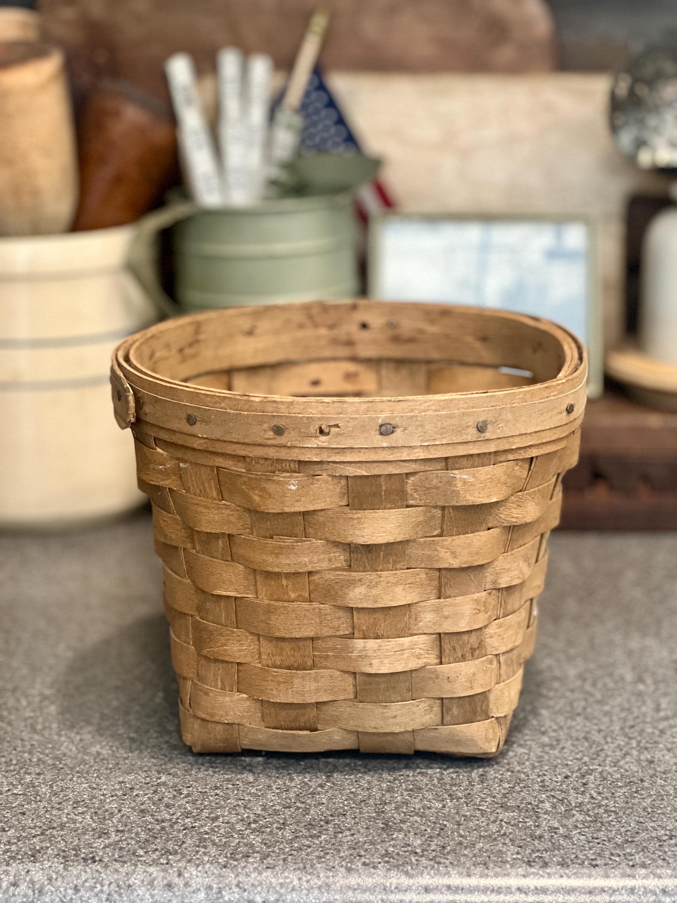 1984 Longaberger Basket - Etsy