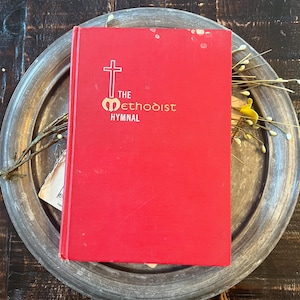 Vintage 1966 The Methodist Hymnal Book