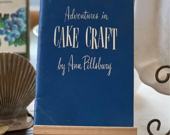 Vintage 1948 Adventures in Cake Craft Pillsbury Recipe Booklet Cook Book