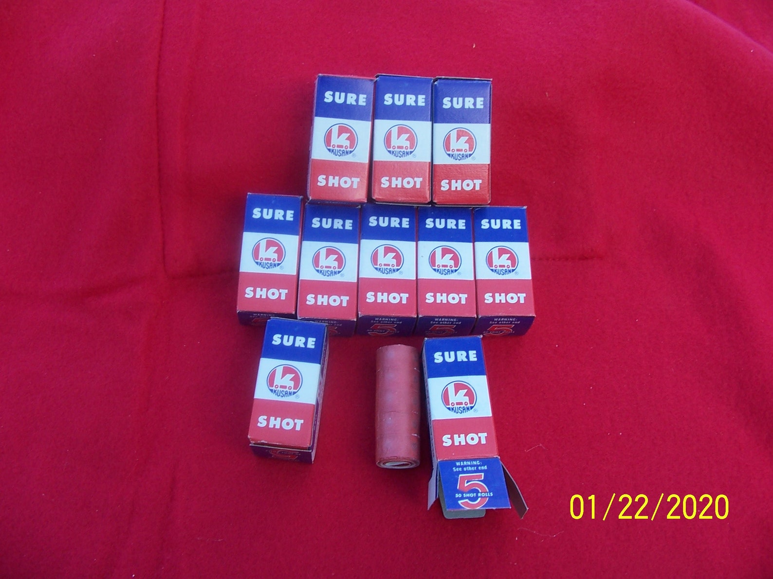 CAP GUN CAPS 10 boxes Etsy
