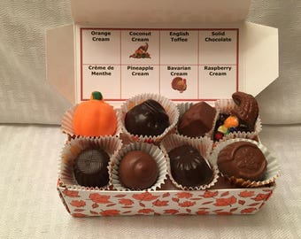 Thanksgiving Chocolates 1/2 lb. Box
