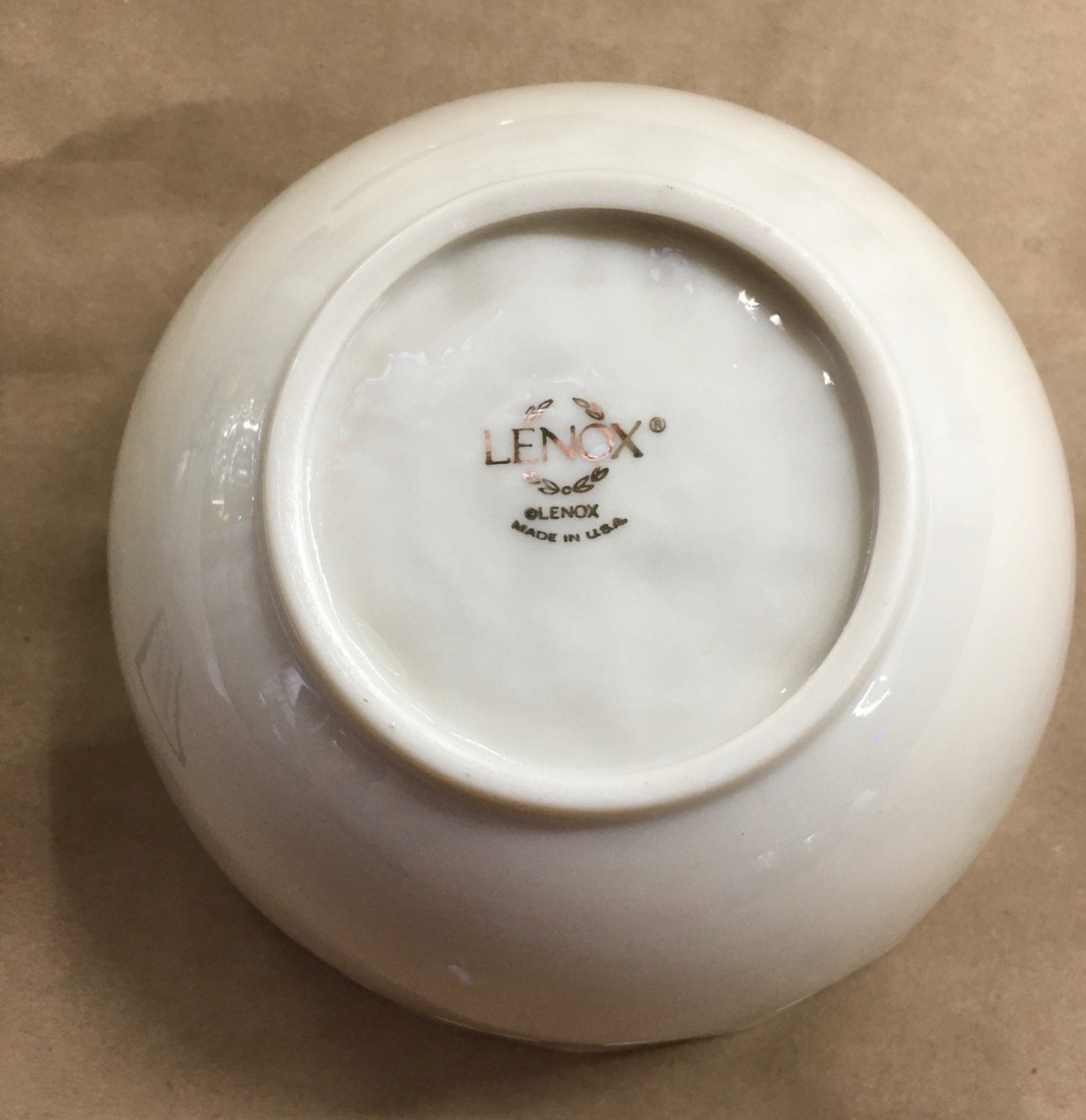 Vtg Lenox Porcelain Bowl Reticulated Heart Cutouts Beautifully Etsy