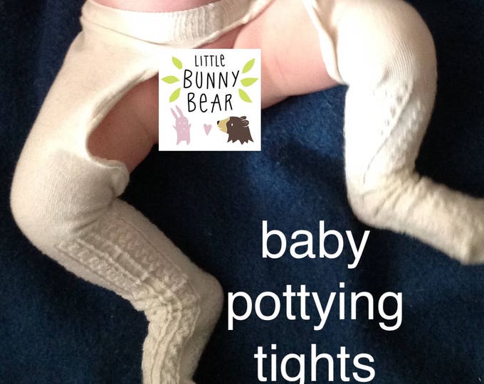 Elimination Communication Clothing Baby Split Tights Potty Etsy