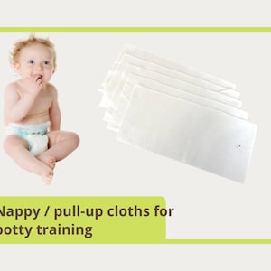 Nappy cloth, diaper, cloth training pants, washable, potty training, baby pottying, nappy pad, elimination communication, toilet training,