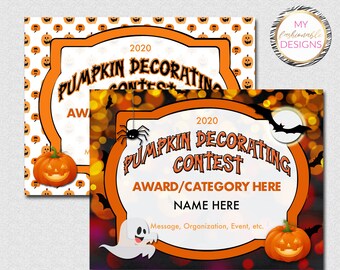 Pumpkin Decorating Etsy