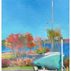 Boat in Fall