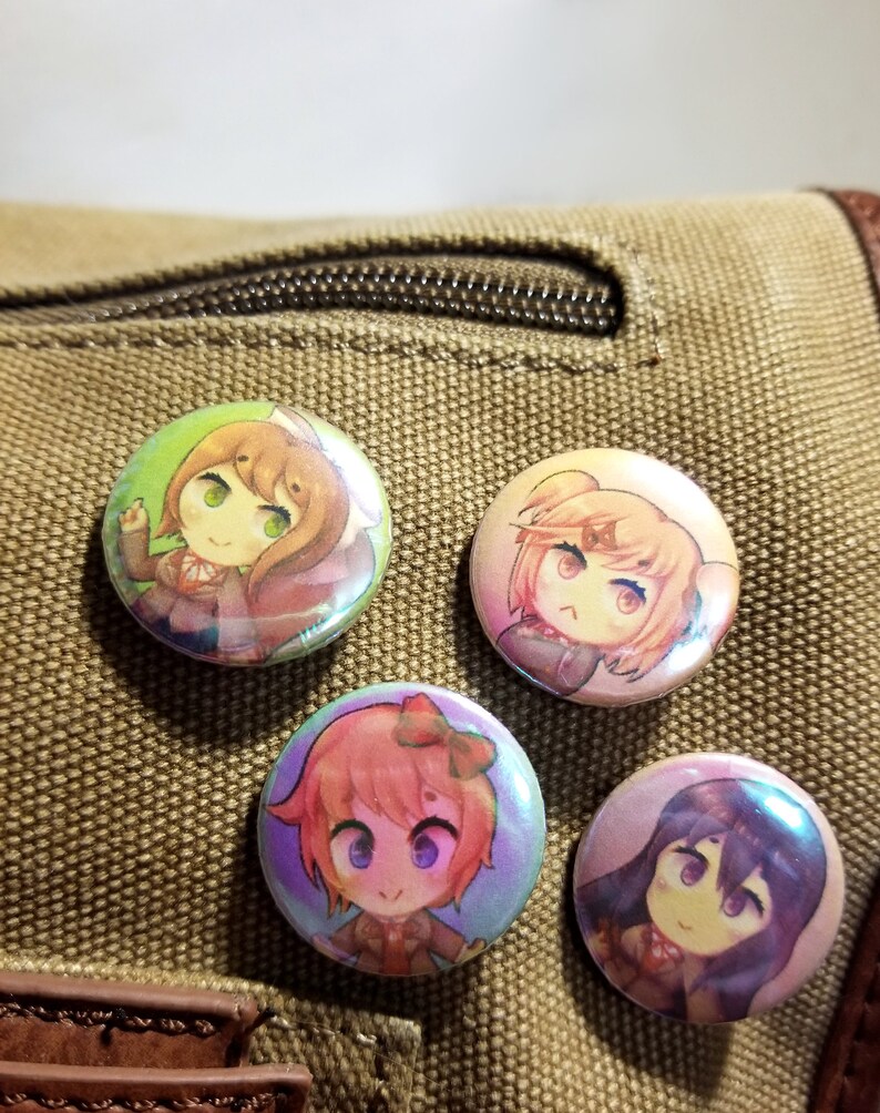 Doki Doki Literature Club Original 1 25mm & | Etsy