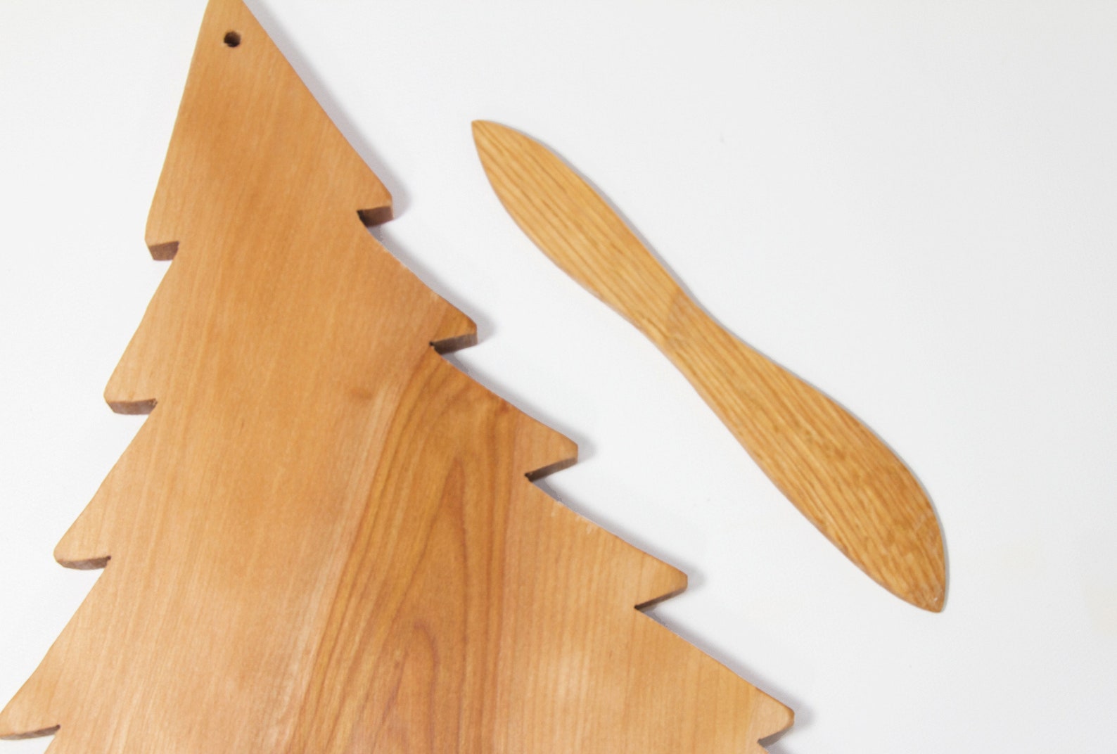 Pine Tree Shape Cutting Board Christmas Tree Cutting Board Etsy