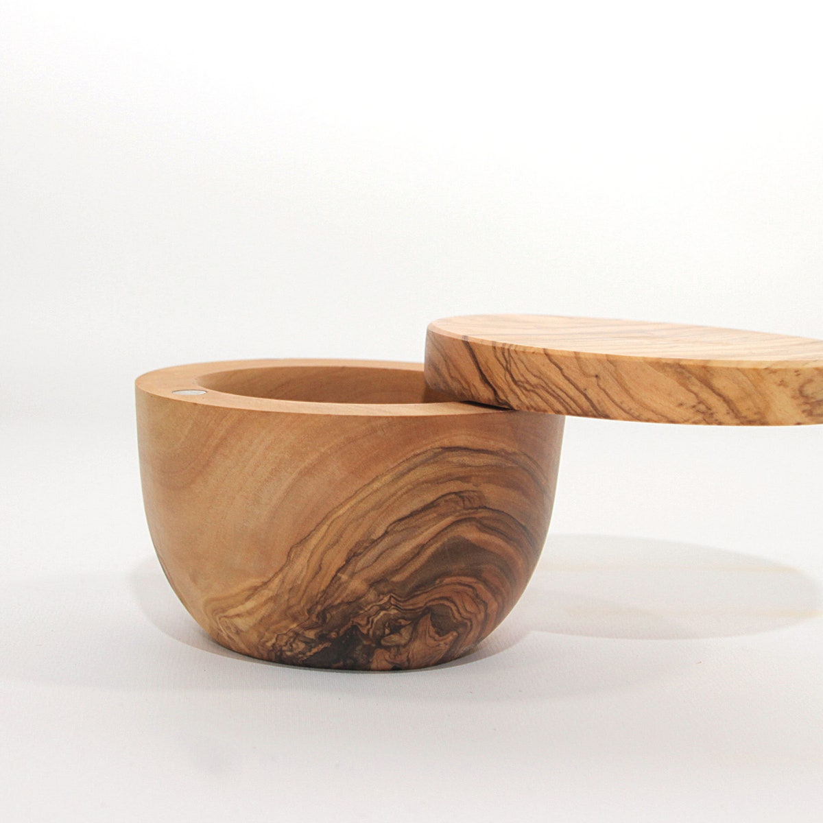 Olive Wood Salt Cellar With Lid, Wooden Spice Keeper, Sugar Box, Salt Cellar, Mom Gift, Cooking Gift, Mother's Day - Etsy