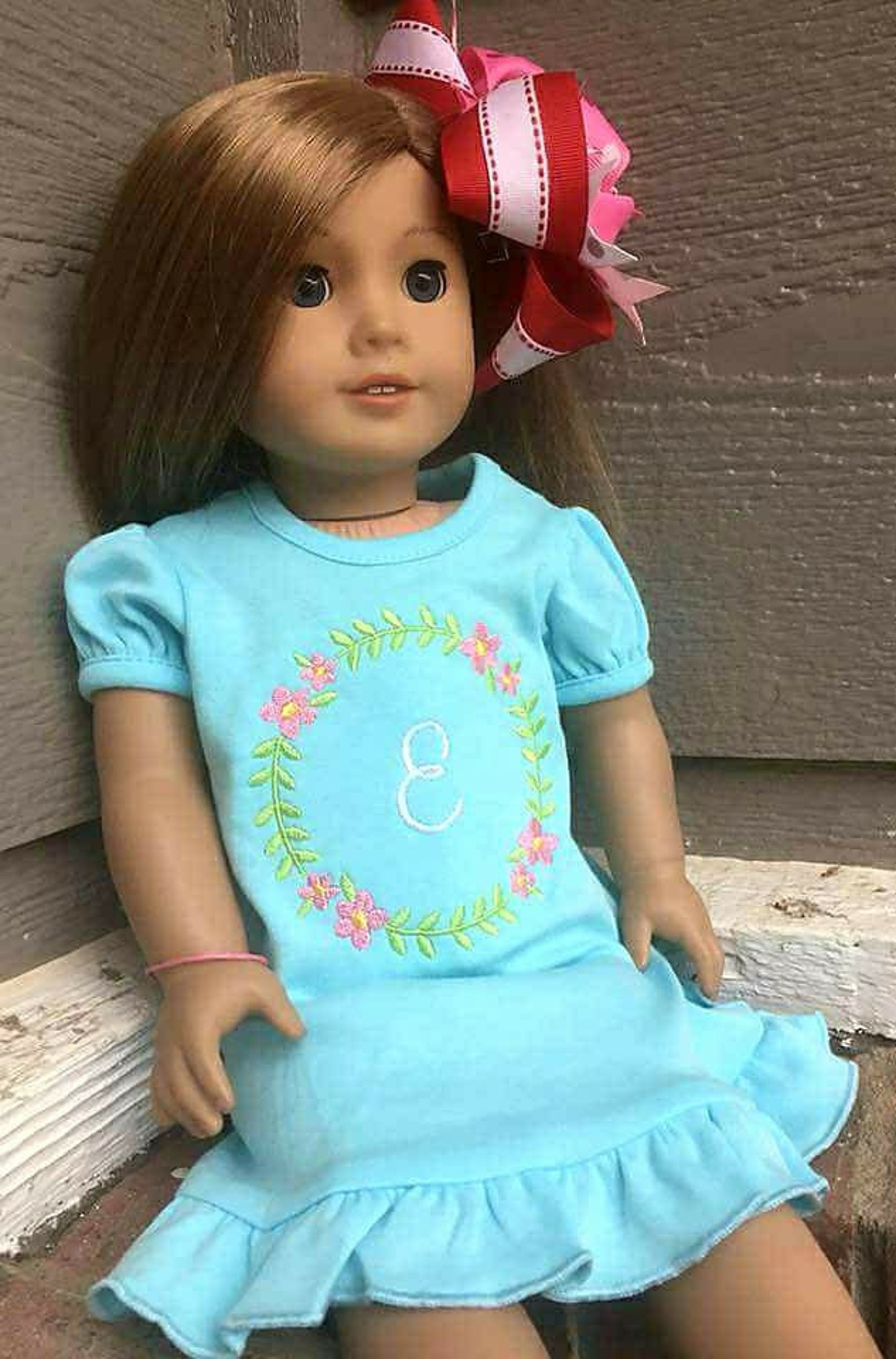 Doll and Me matching dresses Girl and 18 inch doll matching Etsy