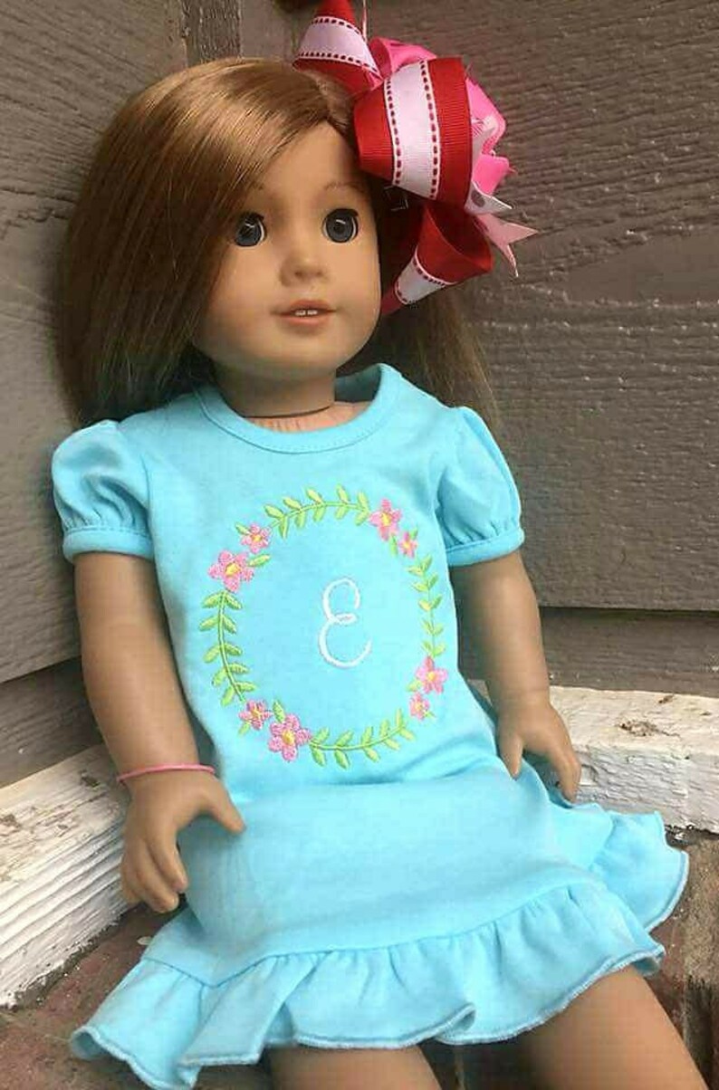 Doll and Me matching dresses Girl and 18 inch doll matching Etsy